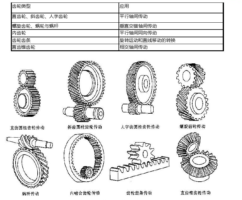 齒輪類型